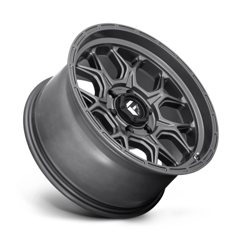 18X9 Fuel 1PC D672 TECH 5X5.0 -12MM MATTE ANTHRACITE