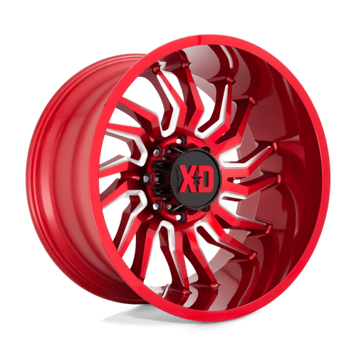 20X10 XD XD858 TENSION 6X135 -18MM CANDY RED MILLED