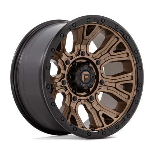 20X10 Fuel 1PC D826 TRACTION 6X135 -18MM MATTE BRONZE WITH BLACK RING