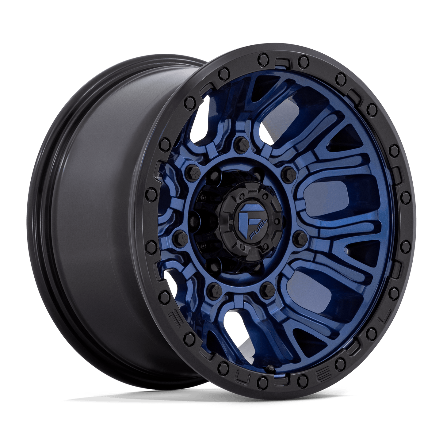 20X9 Fuel 1PC D827 TRACTION 5X5.0 1MM DARK BLUE WITH BLACK RING