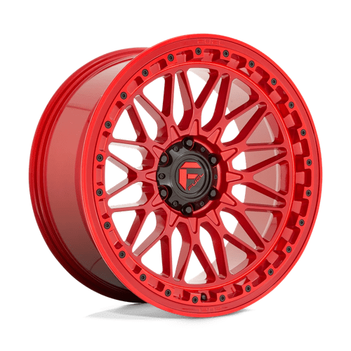 17X9 Fuel 1PC D758 TRIGGER 5X5.0 -12MM CANDY RED