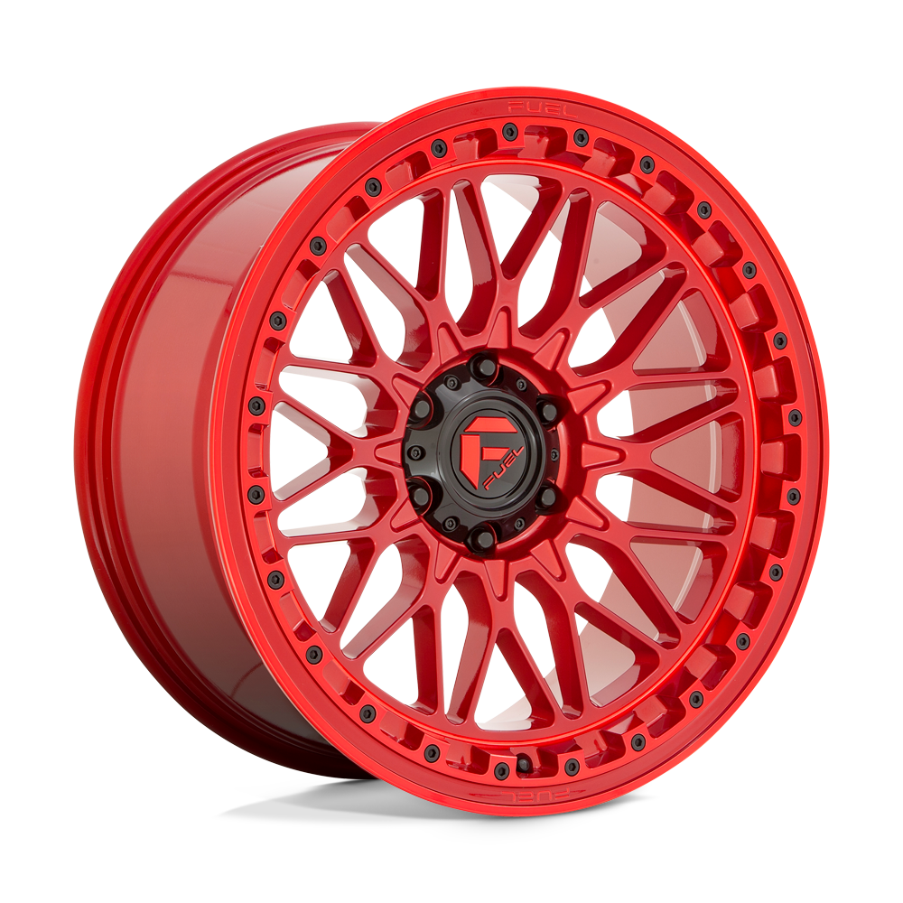 17X9 Fuel 1PC D758 TRIGGER 5X5.0 1MM CANDY RED