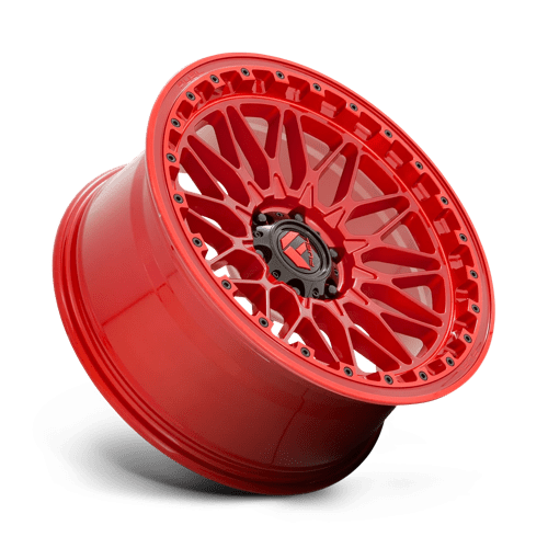 17X9 Fuel 1PC D758 TRIGGER 5X5.0 -12MM CANDY RED