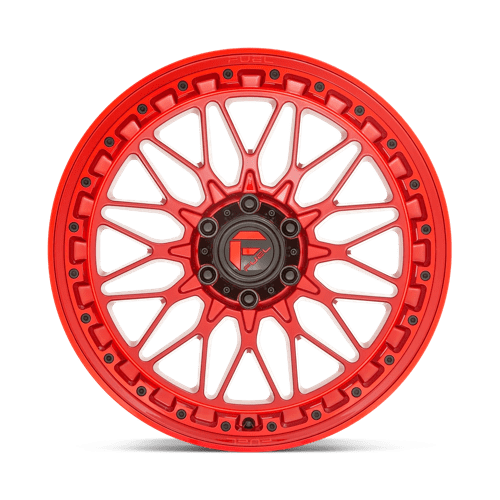 17X9 Fuel 1PC D758 TRIGGER 5X5.0 -12MM CANDY RED