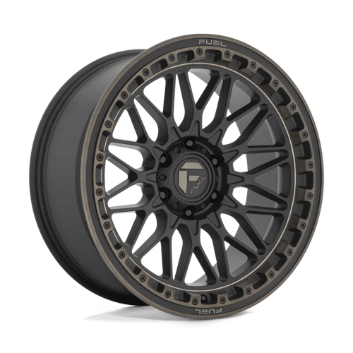 17X9 Fuel 1PC D759 TRIGGER 6X5.5 1MM MATTE BLACK DARK TINT