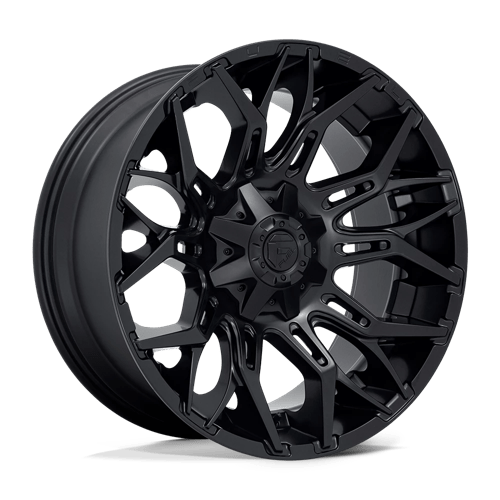 22X10 Fuel 1PC D772 TWITCH 8X6.5 -18MM BLACKOUT