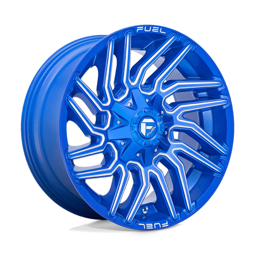 20X9 Fuel 1PC D774 TYPHOON 8X180 1MM ANODIZED BLUE MILLED