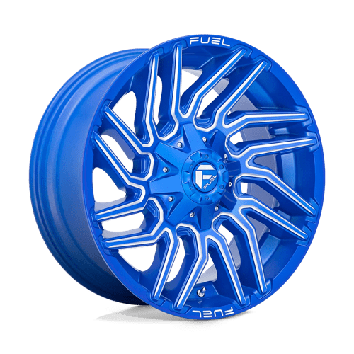20X9 Fuel 1PC D774 TYPHOON 8X6.5 1MM ANODIZED BLUE MILLED