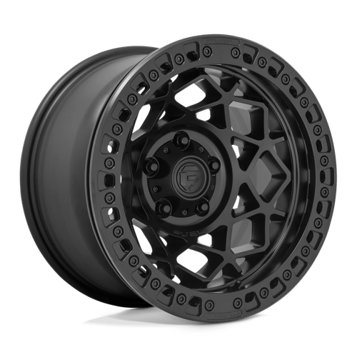 17X9 Fuel 1PC D120 UNIT BEADLOCK 6X5.5 -15MM BLACKOUT