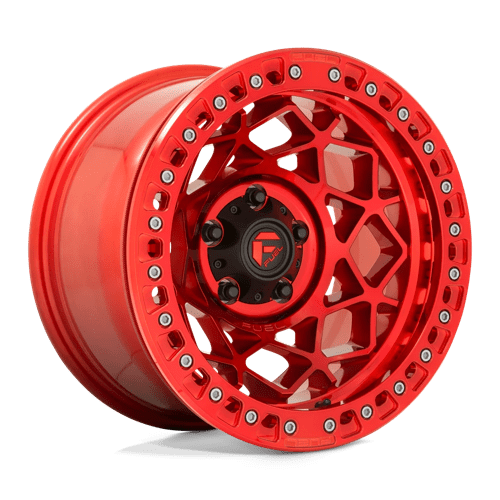 17X9 Fuel 1PC D121 UNIT BEADLOCK 6X135 -15MM CANDY RED