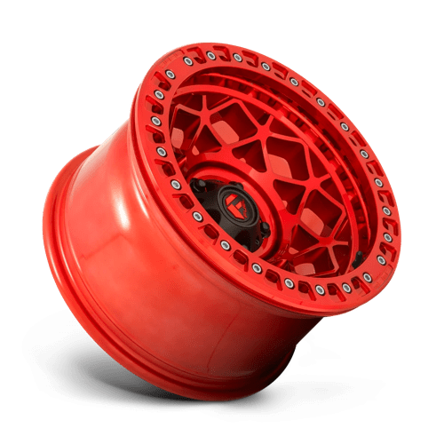 17X9 Fuel 1PC D121 UNIT BEADLOCK 5X5.0 -15MM CANDY RED