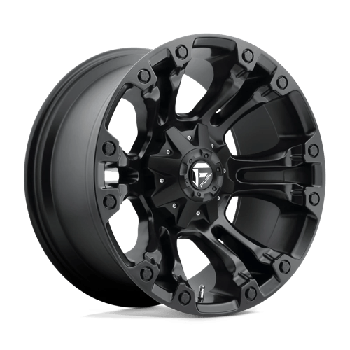 20X10 Fuel 1PC D560 VAPOR 6X135/5.5 -18MM MATTE BLACK