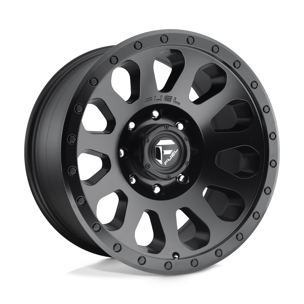 20X10 Fuel 1PC D579 VECTOR 8X170 -18MM MATTE BLACK