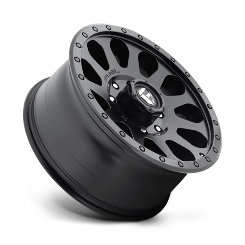 17X8.5 Fuel 1PC D579 VECTOR 6X5.5 7MM MATTE BLACK