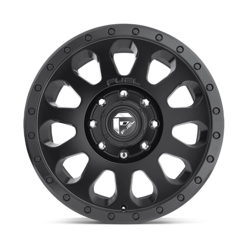 20X10 Fuel 1PC D579 VECTOR 5X5.0 -18MM MATTE BLACK