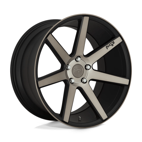 18X8 Niche 1PC M150 VERONA 5X4.5 40MM MATTE BLACK MACHINED