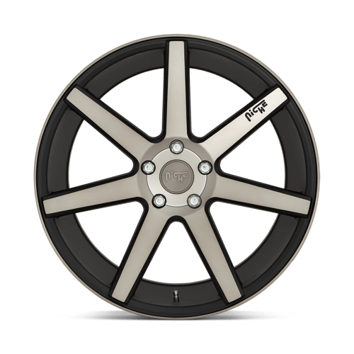 18X8 Niche 1PC M150 VERONA 5X4.5 40MM MATTE BLACK MACHINED