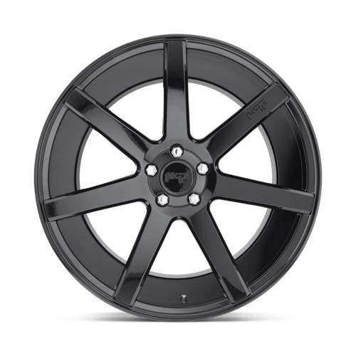 18X8 Niche 1PC M168 VERONA 5X115 40MM GLOSS BLACK