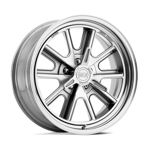 18X8 American Racing Vintage VN427 SHELBY COBRA 5X4.5 0MM POLISHED