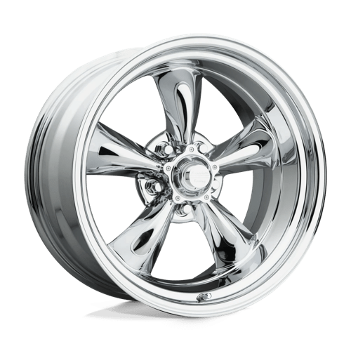 18X9 American Racing Vintage VN615 TORQ THRUST II 1 PC 5X4.75 0MM CHROME