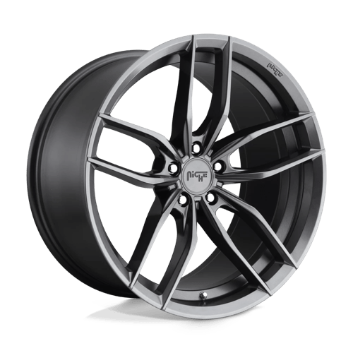 18X8 Niche 1PC M204 VOSSO 5X100 40MM MATTE ANTHRACITE