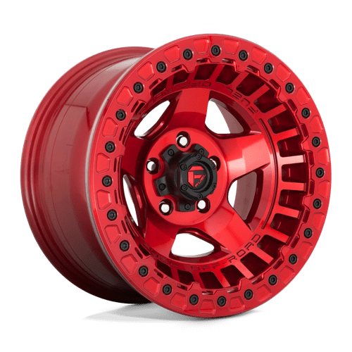 17X9 Fuel 1PC D117 WARP BEADLOCK 6X5.5 -15MM CANDY RED