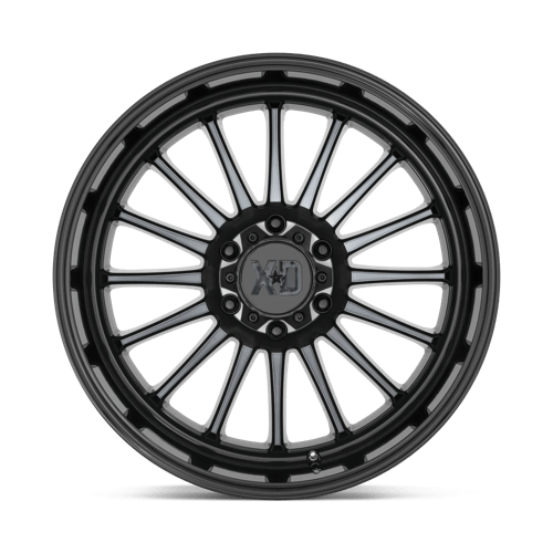 20X9 XD XD857 WHIPLASH 5X5.5 0MM GLOSS BLACK WITH GRAY TINT