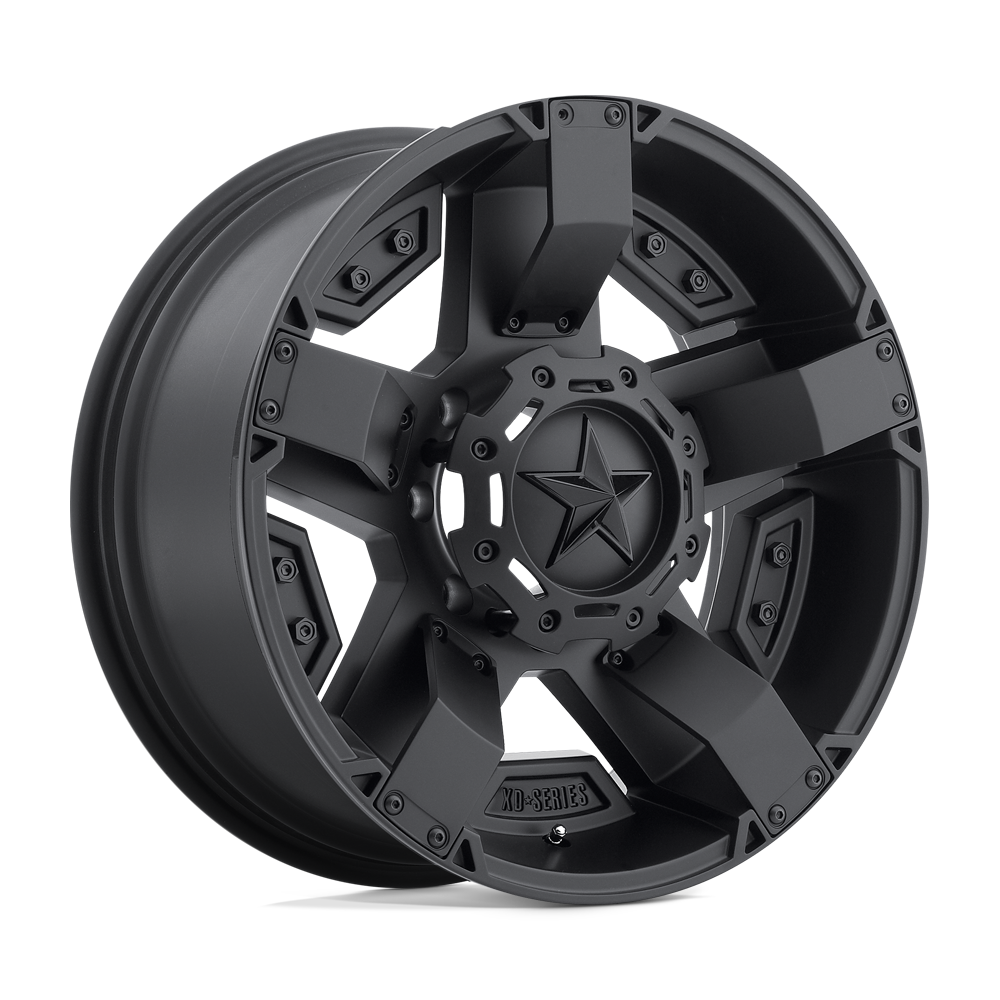 18X9 XD XD811 ROCKSTAR II 5X4.5/5.0 30MM MATTE BLACK