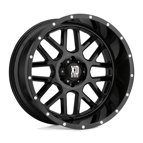 18X9 XD XD820 GRENADE 5X5.0 -12MM GLOSS BLACK