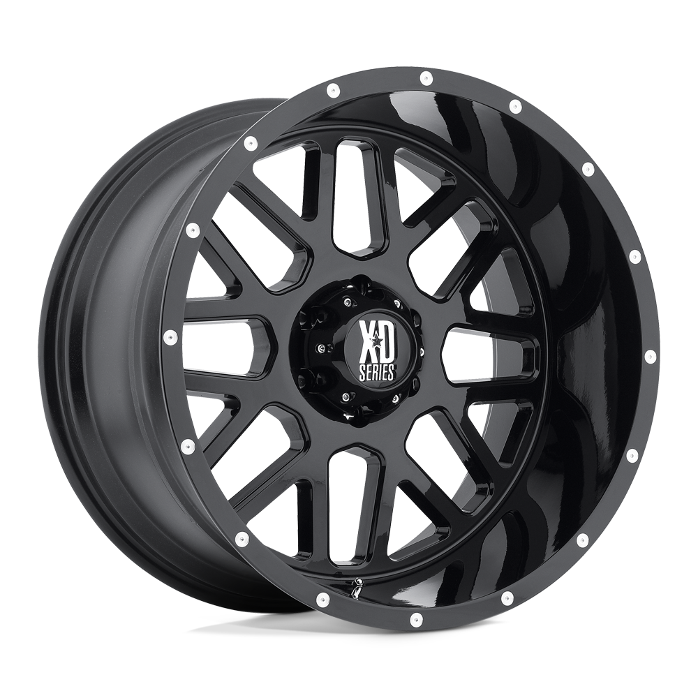 18X9 XD XD820 GRENADE 6X5.5 18MM SATIN BLACK