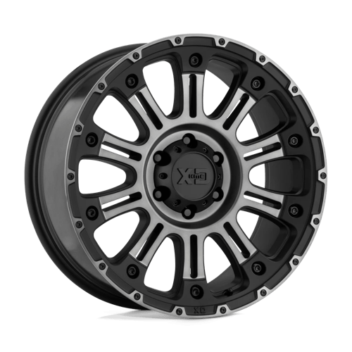 20X9 XD XD829 HOSS II 5X150 18MM SATIN BLACK MACHINED GRAY TINT