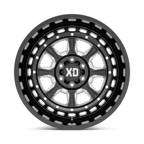 20X10 XD XD866 OUTLANDER 6X135 -18MM GLOSS BLACK MILLED