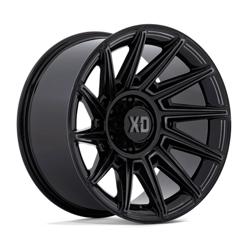 20X10 XD XD867 SPECTER 5X5.0 -18MM GLOSS BLACK WITH GRAY TINT