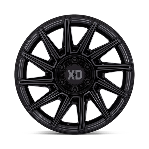 20X10 XD XD867 SPECTER 6X135 -18MM GLOSS BLACK WITH GRAY TINT