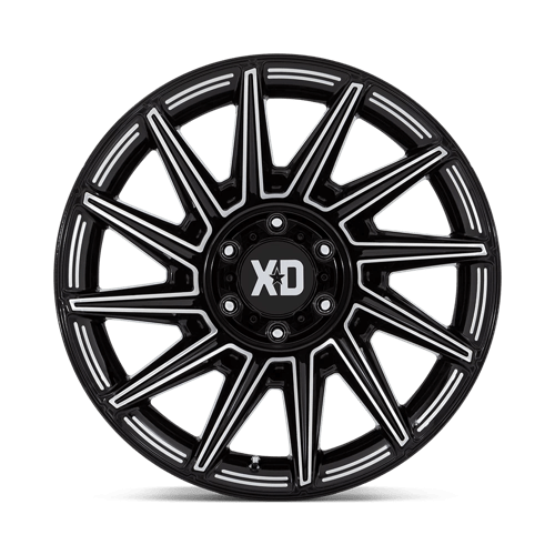 20X10 XD XD867 SPECTER 8X170 -18MM GLOSS BLACK MILLED