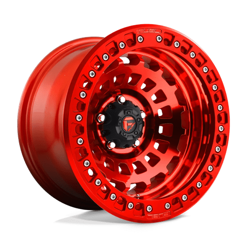 17X9 Fuel 1PC D100 ZEPHYR BEADLOCK 5X5.0 -38MM CANDY RED