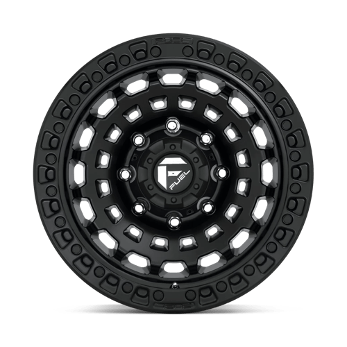 17X9 Fuel 1PC D633 ZEPHYR 5X150 1MM MATTE BLACK