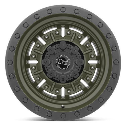 17X9.5 Black Rhino ABRAMS 5X5.0 -18MM OLIVE DRAB GREEN