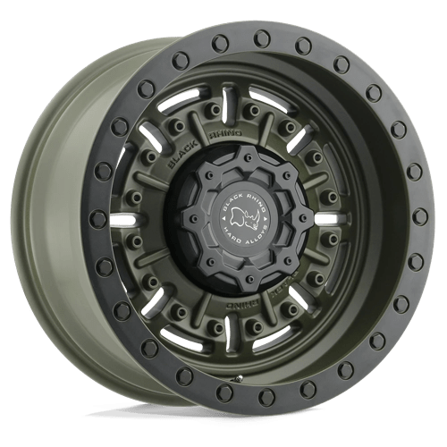 18X9.5 Black Rhino ABRAMS 5X5.0 -18MM OLIVE DRAB GREEN