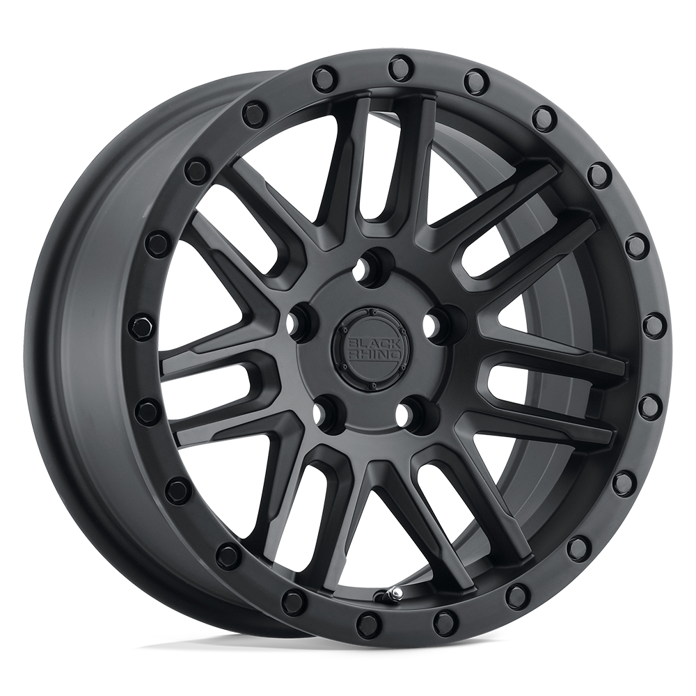 17X9.5 Black Rhino ARCHES 6X5.5 -18MM MATTE BLACK