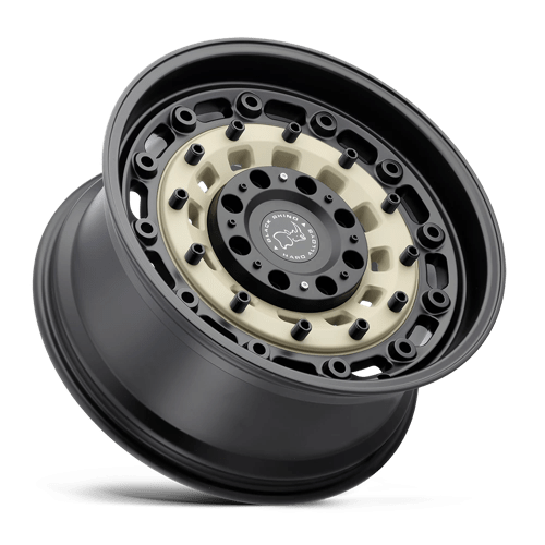 17X9.5 Black Rhino ARSENAL 5X5.0/5.5 -18MM SAND ON BLACK