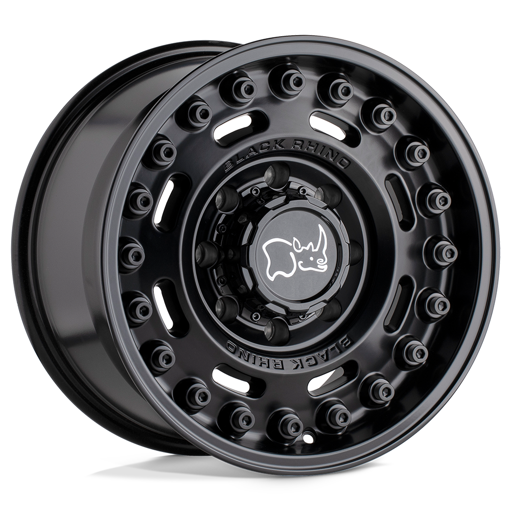 17X9.5 Black Rhino AXLE 6X5.5 -18MM MATTE BLACK