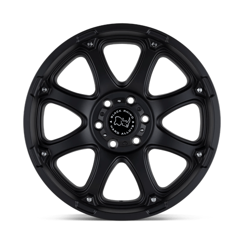 17X9 Black Rhino GLAMIS 5X5.0 -12MM MATTE BLACK