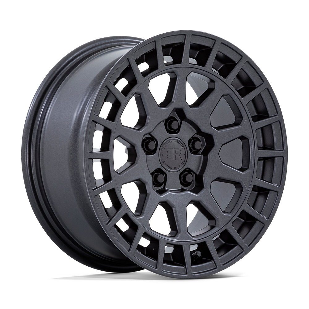 17X8 Black Rhino BOXER 5X4.25 40MM GUN BLACK