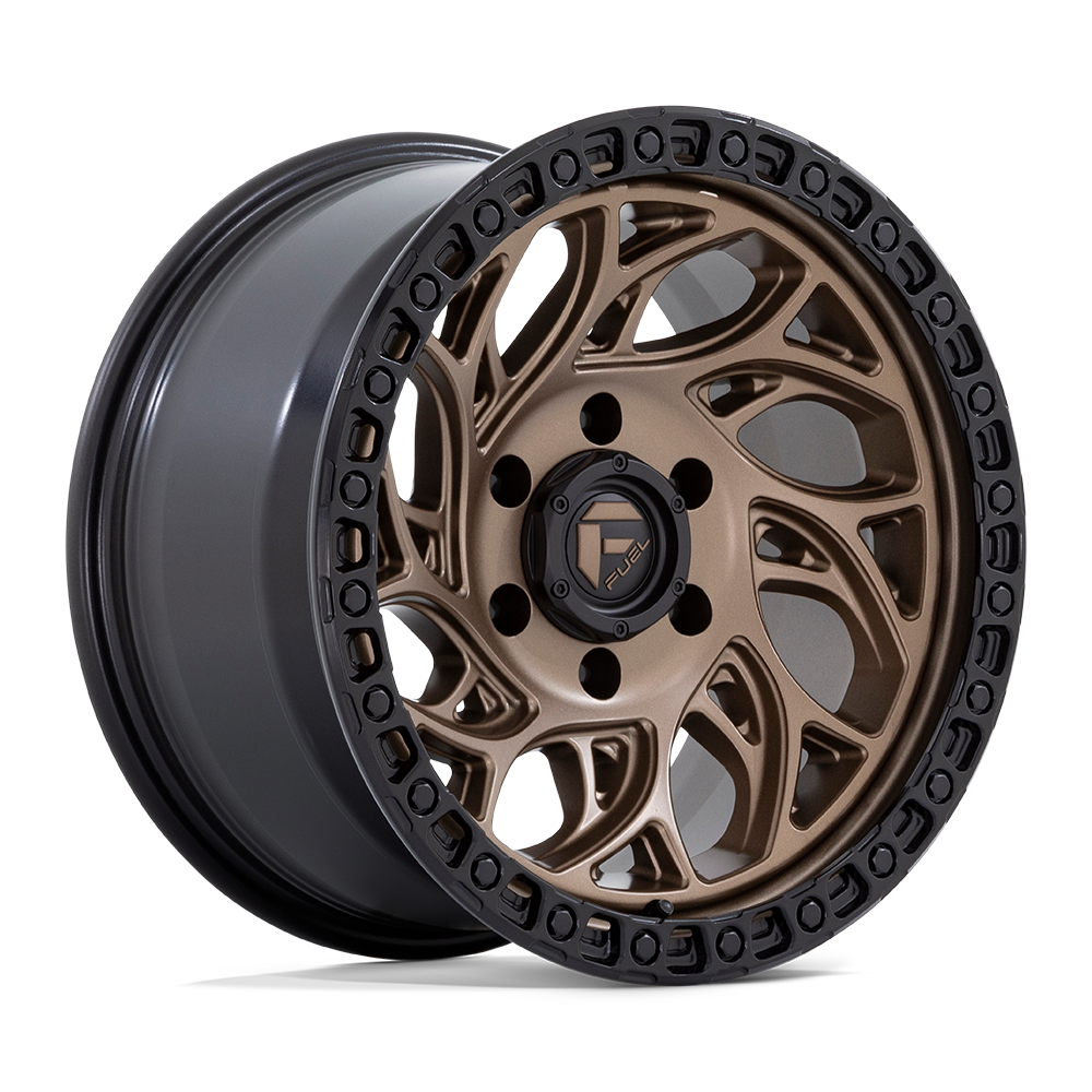 20X9 Fuel 1PC D841 RUNNER OR 6X135 1MM BRONZE WITH BLACK RING