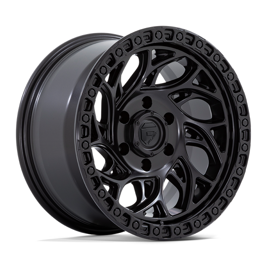 18X9 Fuel 1PC D852 RUNNER OR 5X5.0 -12MM BLACKOUT