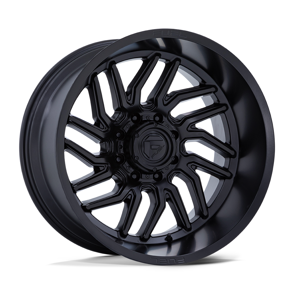 20X9 Fuel 1PC D864 HURRICANE 8X170 1MM BLACKOUT