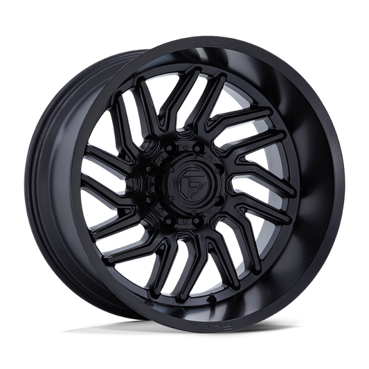 20X9 Fuel 1PC D864 HURRICANE 8X170 1MM BLACKOUT