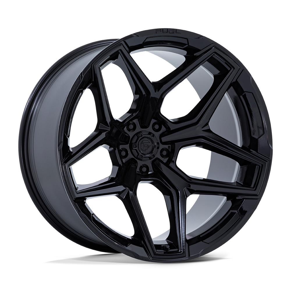 17X9 Fuel 1PC FLUX 6X5.5 -12MM GLOSS BLACK