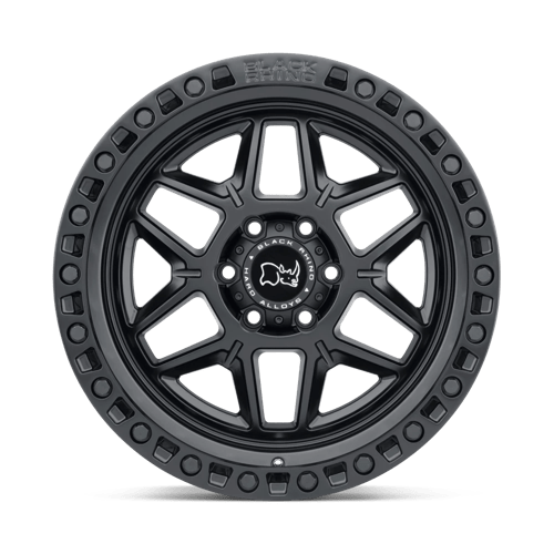 17X9 Black Rhino KELSO 6X5.5 -12MM MATTE BLACK